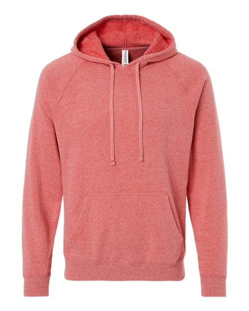 Independent Trading Co. PRM33SBP Unisex Special Blend Raglan Hooded Sweatshirt in 