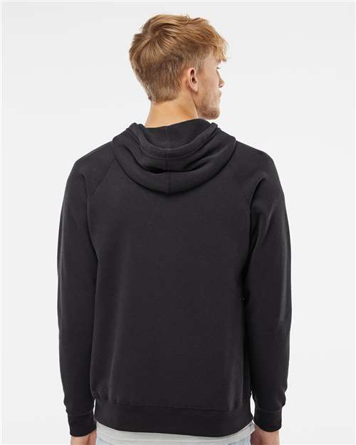 Independent Trading Co. PRM33SBP Unisex Special Blend Raglan Hooded Sweatshirt in 