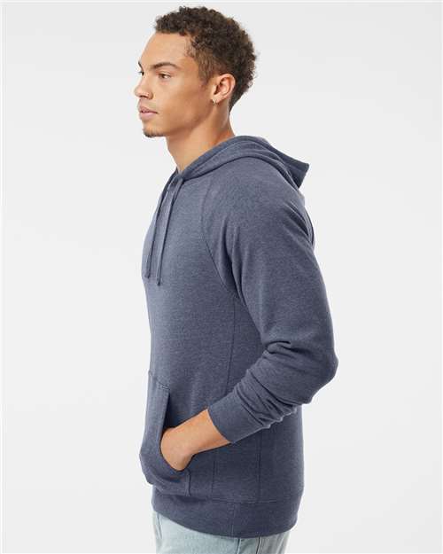 Independent Trading Co. PRM33SBP Unisex Special Blend Raglan Hooded Sweatshirt in 