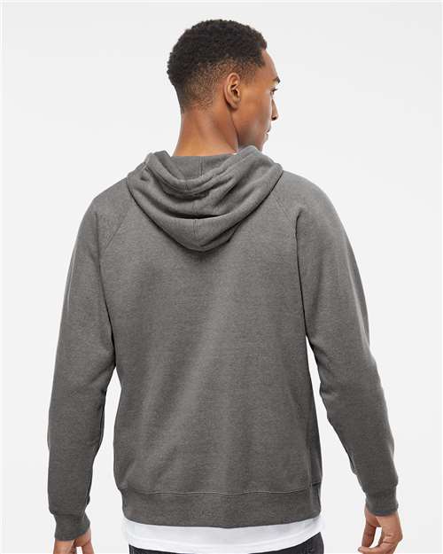 Independent Trading Co. PRM33SBP Unisex Special Blend Raglan Hooded Sweatshirt in 