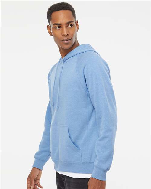 Independent Trading Co. PRM33SBP Unisex Special Blend Raglan Hooded Sweatshirt in 