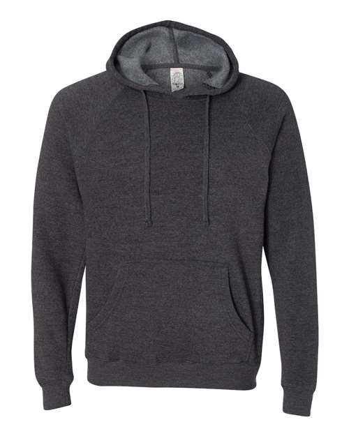 Independent Trading Co. PRM33SBP Unisex Special Blend Raglan Hooded Sweatshirt in 
