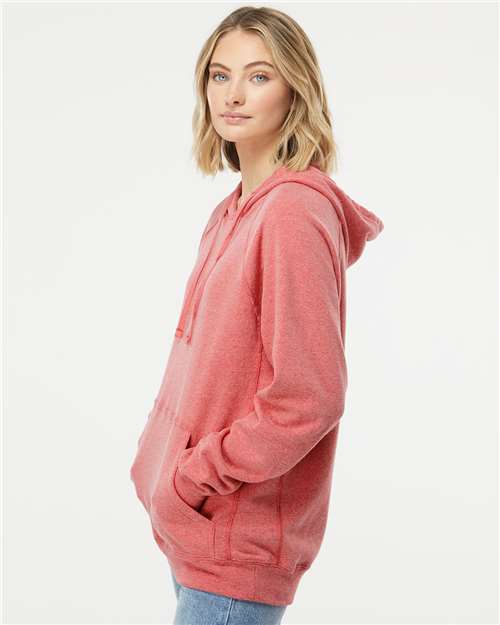 Independent Trading Co. PRM33SBP Unisex Special Blend Raglan Hooded Sweatshirt in 