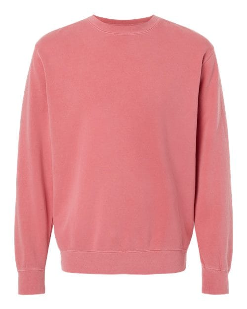 Independent Trading Co. PRM3500 Unisex Midweight Pigment-Dyed Crewneck Sweatshirt in 