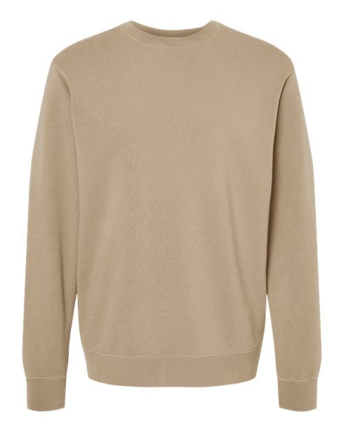 Independent Trading Co. PRM3500 Unisex Midweight Pigment-Dyed Crewneck Sweatshirt in 
