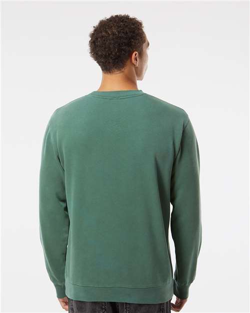 Independent Trading Co. PRM3500 Unisex Midweight Pigment-Dyed Crewneck Sweatshirt in 