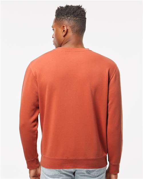 Independent Trading Co. PRM3500 Unisex Midweight Pigment-Dyed Crewneck Sweatshirt in 