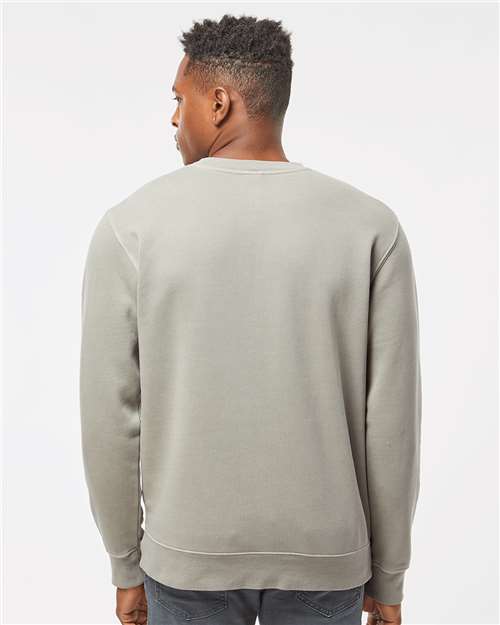 Independent Trading Co. PRM3500 Unisex Midweight Pigment-Dyed Crewneck Sweatshirt in 