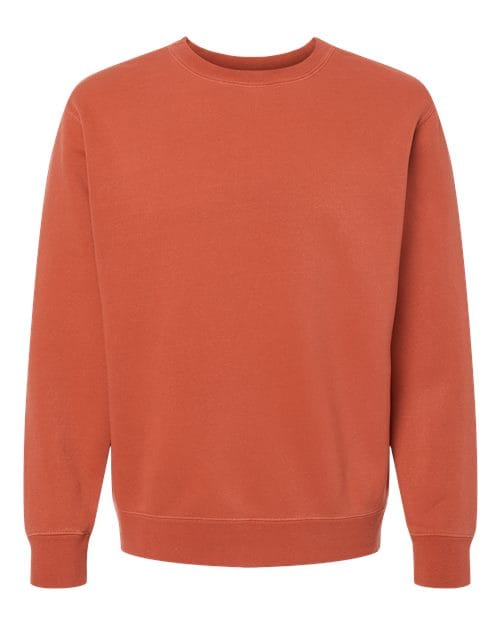 Independent Trading Co. PRM3500 Unisex Midweight Pigment-Dyed Crewneck Sweatshirt in 