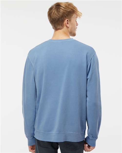 Independent Trading Co. PRM3500 Unisex Midweight Pigment-Dyed Crewneck Sweatshirt in 