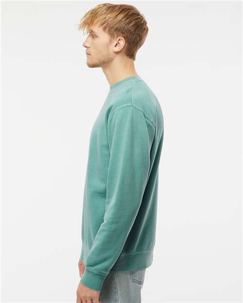 Independent Trading Co. PRM3500 Unisex Midweight Pigment-Dyed Crewneck Sweatshirt in 
