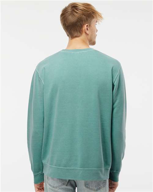 Independent Trading Co. PRM3500 Unisex Midweight Pigment-Dyed Crewneck Sweatshirt in 