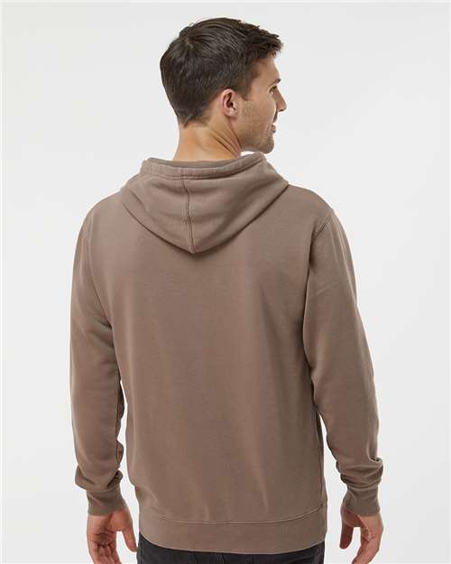 Independent Trading Co. PRM4500 Unisex Midweight Pigment-Dyed Hooded Sweatshirt in 