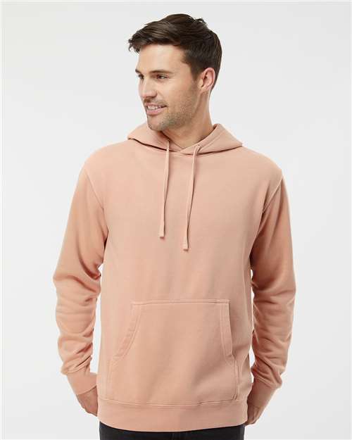 Independent Trading Co. PRM4500 Unisex Midweight Pigment-Dyed Hooded Sweatshirt in 