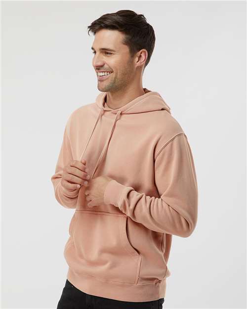 Independent Trading Co. PRM4500 Unisex Midweight Pigment-Dyed Hooded Sweatshirt in 