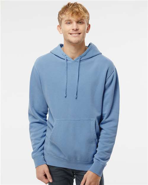 Independent Trading Co. PRM4500 Unisex Midweight Pigment-Dyed Hooded Sweatshirt in 