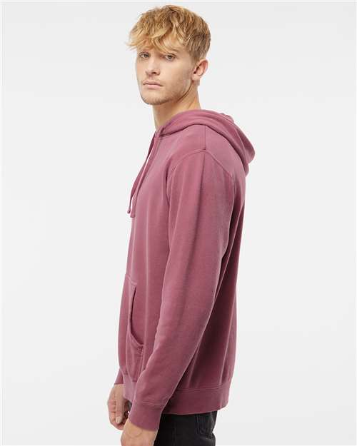Independent Trading Co. PRM4500 Unisex Midweight Pigment-Dyed Hooded Sweatshirt in 