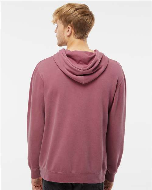 Independent Trading Co. PRM4500 Unisex Midweight Pigment-Dyed Hooded Sweatshirt in 