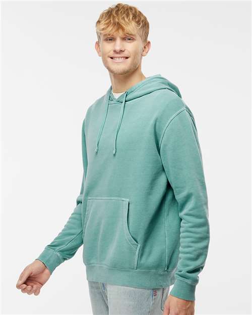 Independent Trading Co. PRM4500 Unisex Midweight Pigment-Dyed Hooded Sweatshirt in 