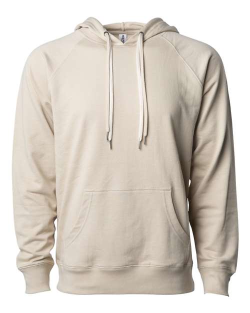 Independent Trading Co. SS1000 Unisex Icon Lightweight Loopback Terry Hooded Sweatshirt in 