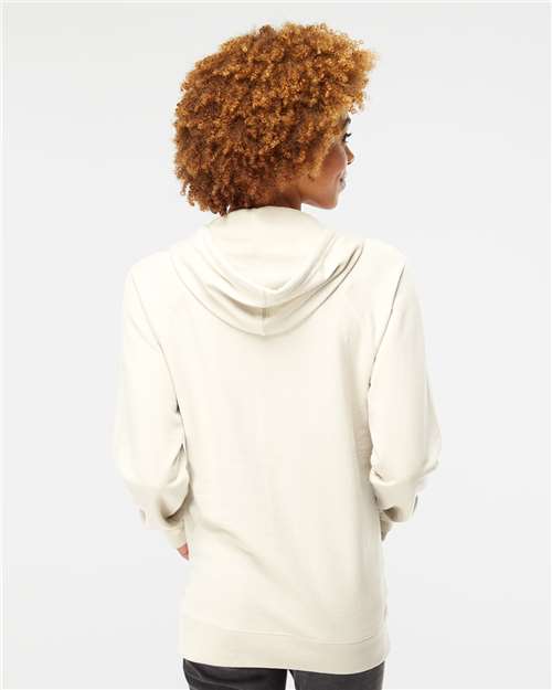 Independent Trading Co. SS1000 Unisex Icon Lightweight Loopback Terry Hooded Sweatshirt in 