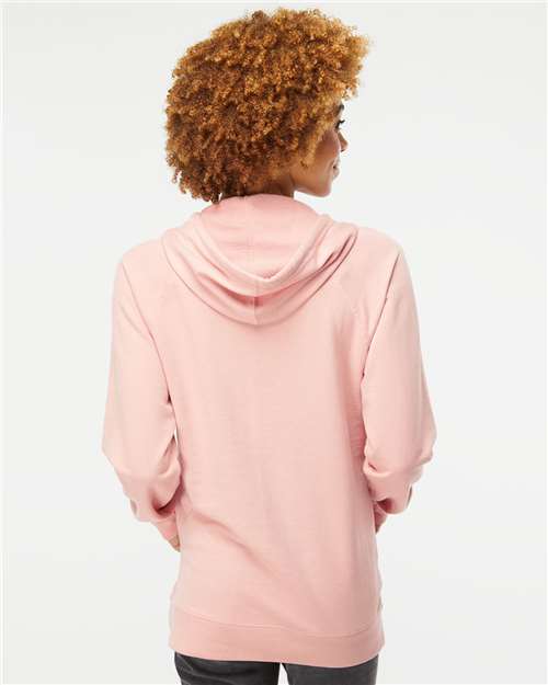 Independent Trading Co. SS1000 Unisex Icon Lightweight Loopback Terry Hooded Sweatshirt in 