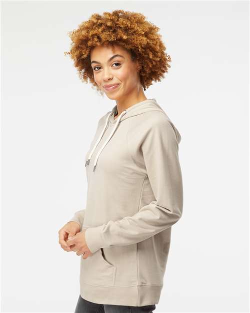 Independent Trading Co. SS1000 Unisex Icon Lightweight Loopback Terry Hooded Sweatshirt in 
