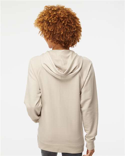 Independent Trading Co. SS1000 Unisex Icon Lightweight Loopback Terry Hooded Sweatshirt in 