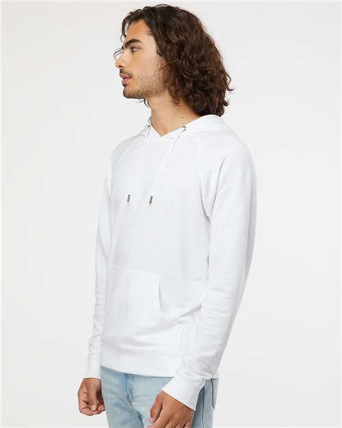 Independent Trading Co. SS1000 Unisex Icon Lightweight Loopback Terry Hooded Sweatshirt in 