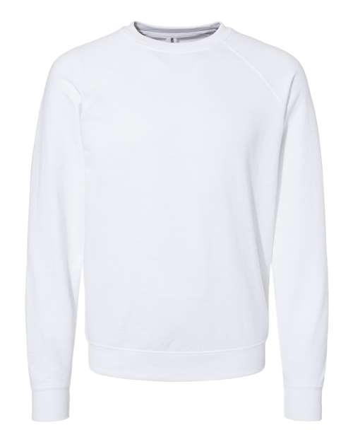 Independent Trading Co. SS1000C Unisex Icon Lightweight Loopback Terry Crewneck Sweatshirt in 
