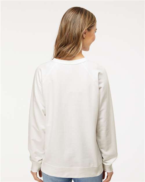 Independent Trading Co. SS1000C Unisex Icon Lightweight Loopback Terry Crewneck Sweatshirt in 