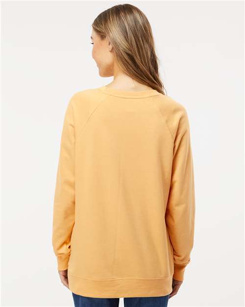 Independent Trading Co. SS1000C Unisex Icon Lightweight Loopback Terry Crewneck Sweatshirt in 