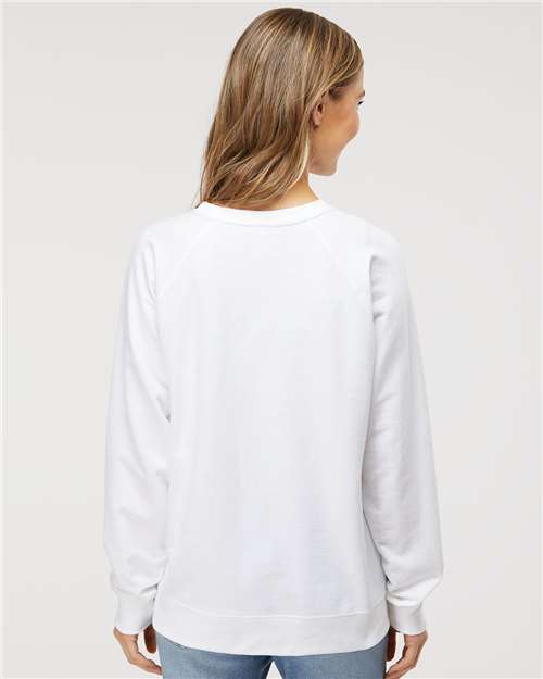 Independent Trading Co. SS1000C Unisex Icon Lightweight Loopback Terry Crewneck Sweatshirt in 
