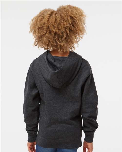 Independent Trading Co. SS4001Y-Youth Midweight Hooded Sweatshirt in 
