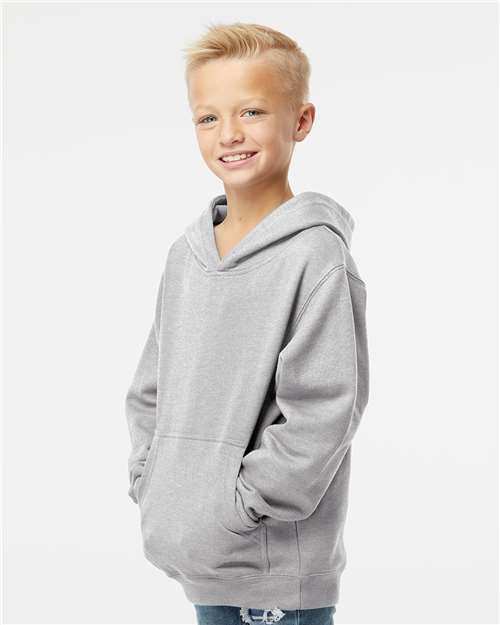 Independent Trading Co. SS4001Y-Youth Midweight Hooded Sweatshirt in 