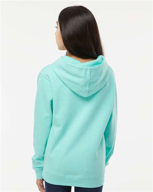 Independent Trading Co. SS4001Y-Youth Midweight Hooded Sweatshirt in 