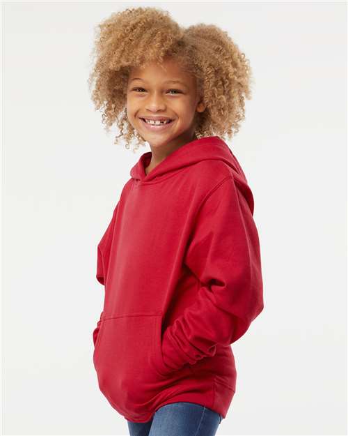 Independent Trading Co. SS4001Y-Youth Midweight Hooded Sweatshirt in 