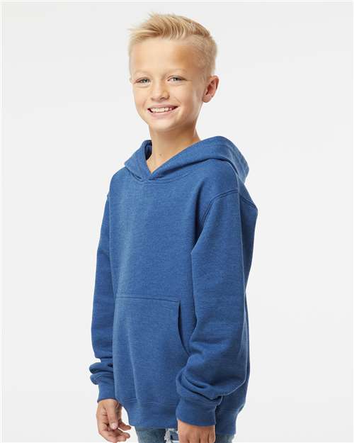 Independent Trading Co. SS4001Y-Youth Midweight Hooded Sweatshirt in 