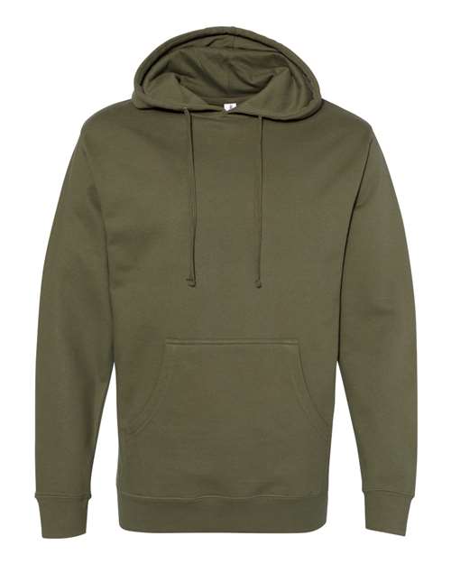 Independent Trading Co. SS4500 Unisex Midweight Hooded Sweatshirt in Army
