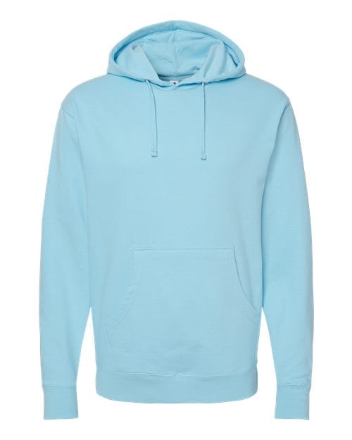 Independent Trading Co. SS4500 Unisex Midweight Hooded Sweatshirt in Blue Aqua