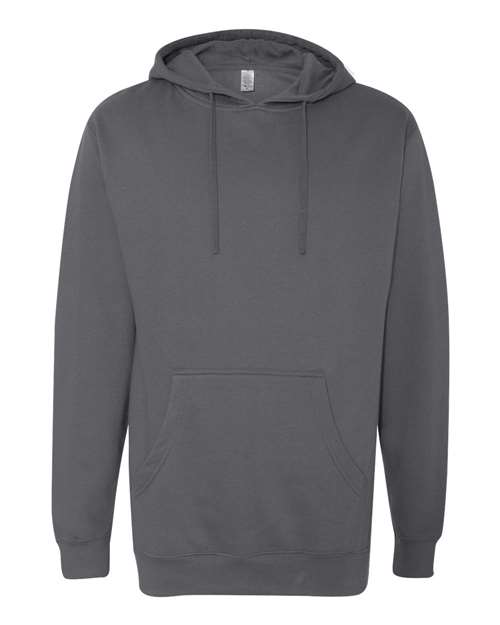 Independent Trading Co. SS4500 Unisex Midweight Hooded Sweatshirt in Charcoal