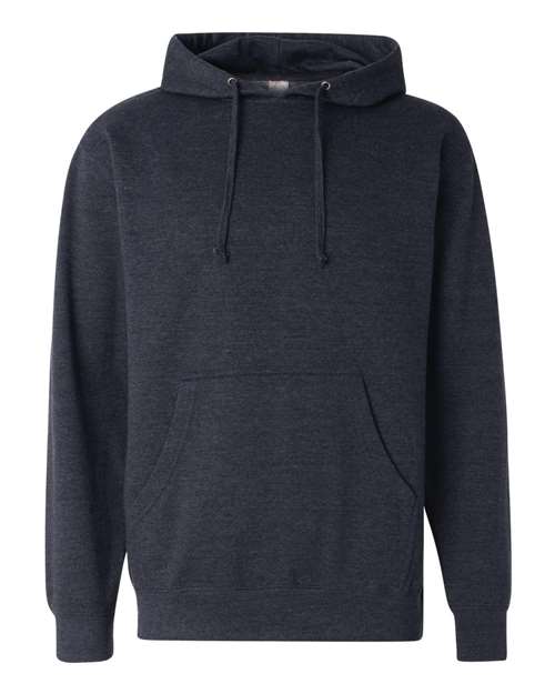 Independent Trading Co. SS4500 Unisex Midweight Hooded Sweatshirt in Classic Navy Heather