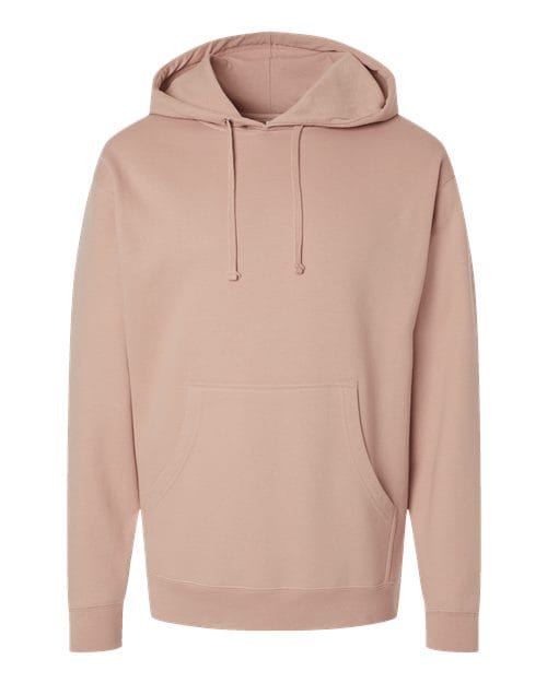 Independent Trading Co. SS4500 Unisex Midweight Hooded Sweatshirt in Dusty Pink