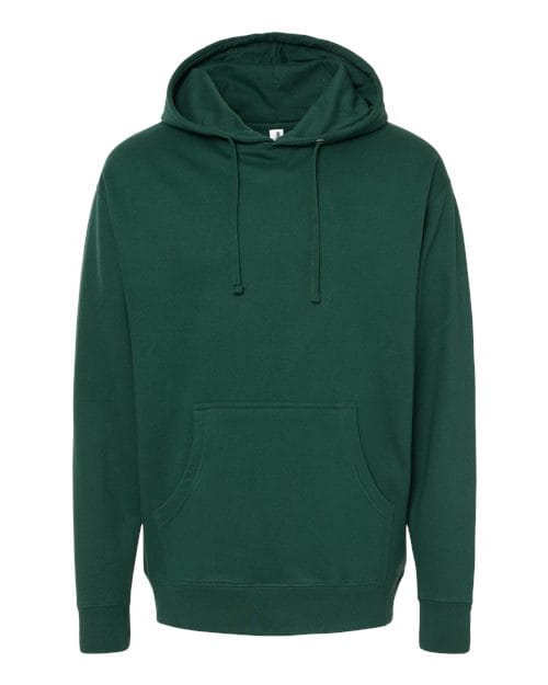 Independent Trading Co. SS4500 Unisex Midweight Hooded Sweatshirt in Forest Green