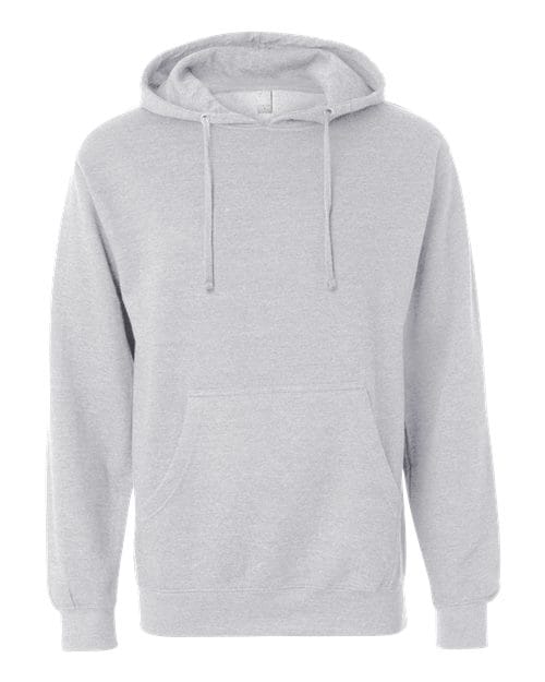 Independent Trading Co. SS4500 Unisex Midweight Hooded Sweatshirt in Grey Heather