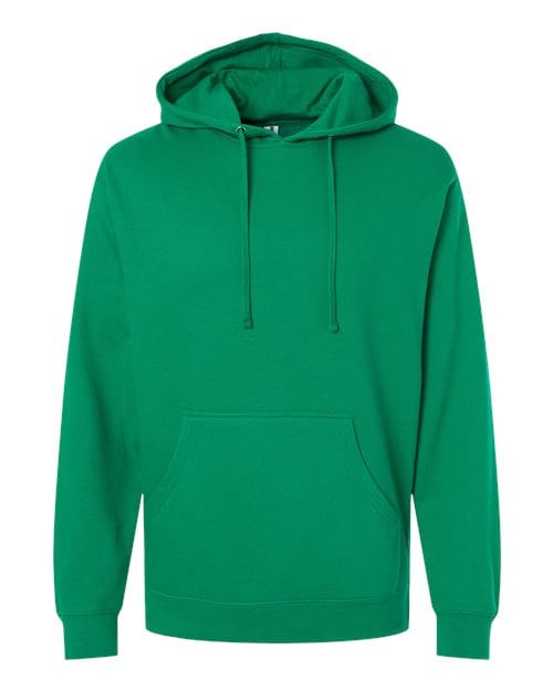 Independent Trading Co. SS4500 Unisex Midweight Hooded Sweatshirt in Kelly Green
