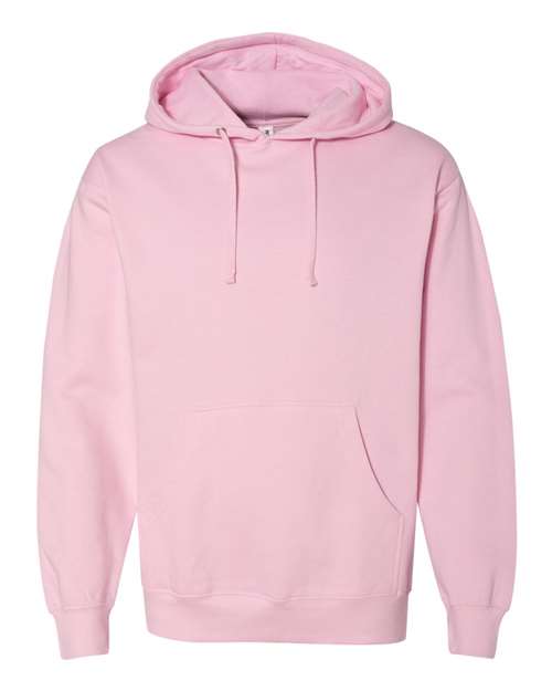 Independent Trading Co. SS4500 Unisex Midweight Hooded Sweatshirt in Light Pink