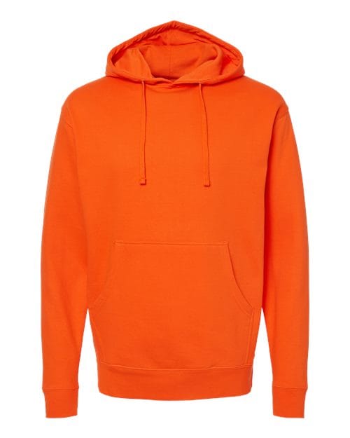 Independent Trading Co. SS4500 Unisex Midweight Hooded Sweatshirt in Orange