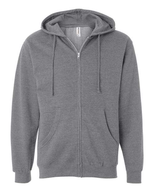 Independent Trading Co. SS4500Z-Unisex Midweight Full-Zip Hooded Sweatshirt in 