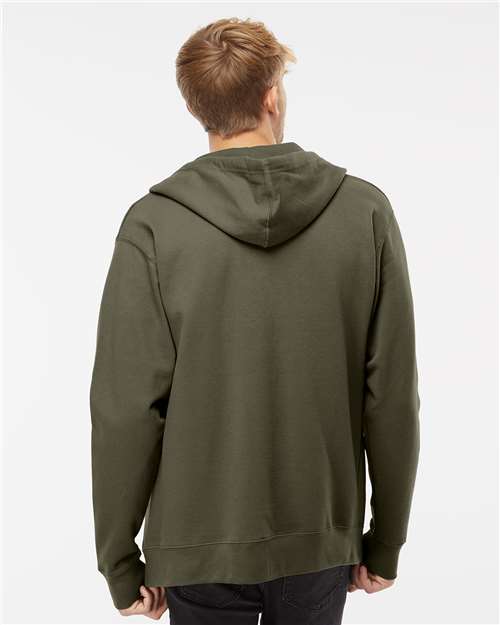 Independent Trading Co. SS4500Z-Unisex Midweight Full-Zip Hooded Sweatshirt in 